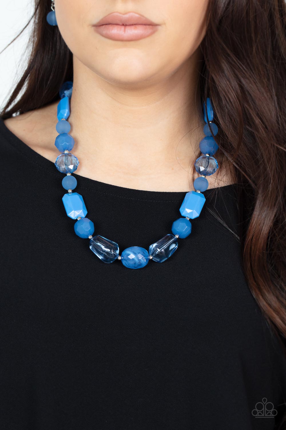 Here Today, GONDOLA Tomorrow - Blue Paparazzi Necklace