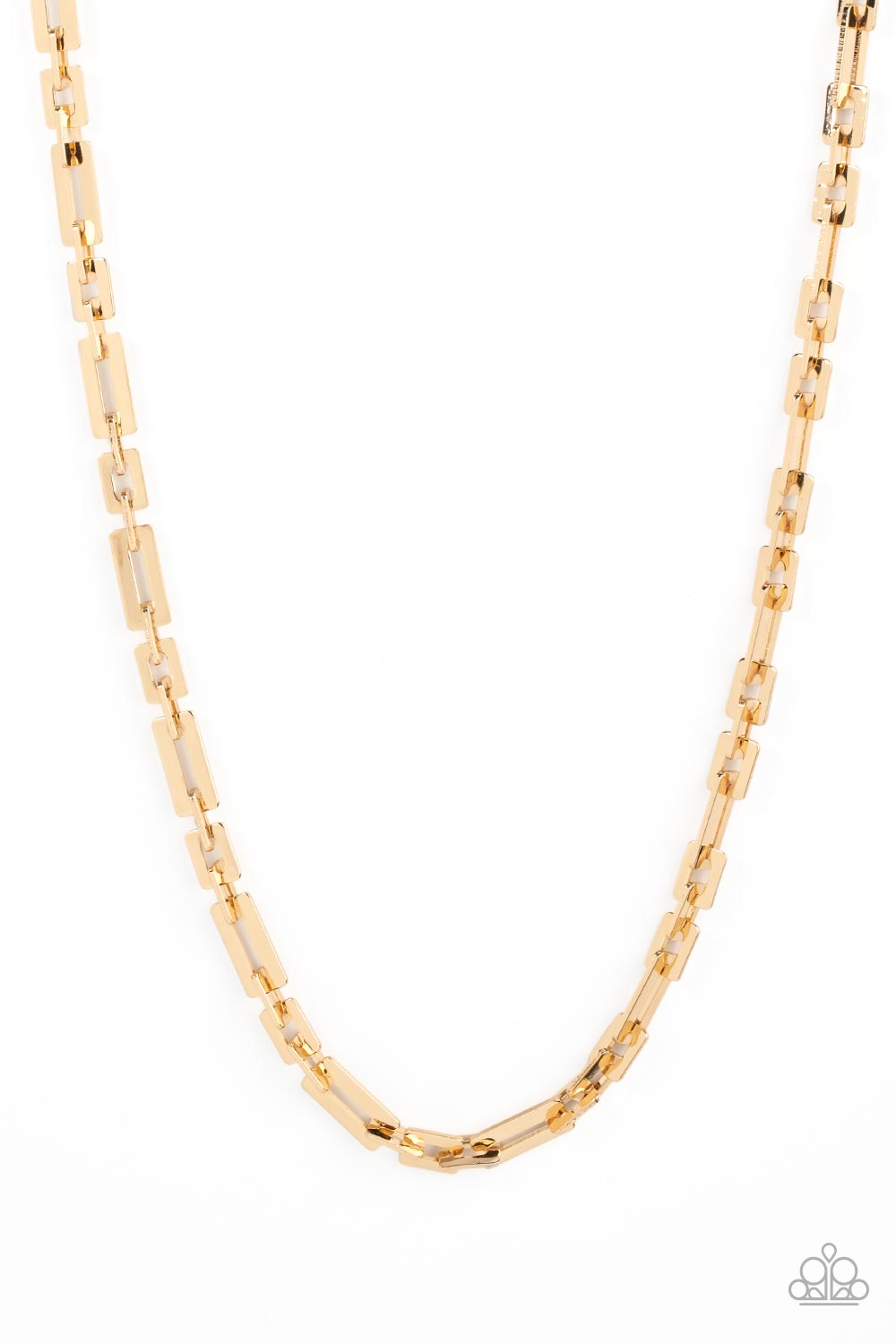 Rocket Zone - Gold Paparazzi Urban Necklace