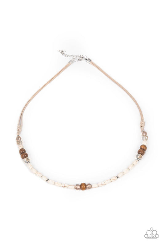 Groundbreaking Glamour - Brown Paparazzi Urban Necklace