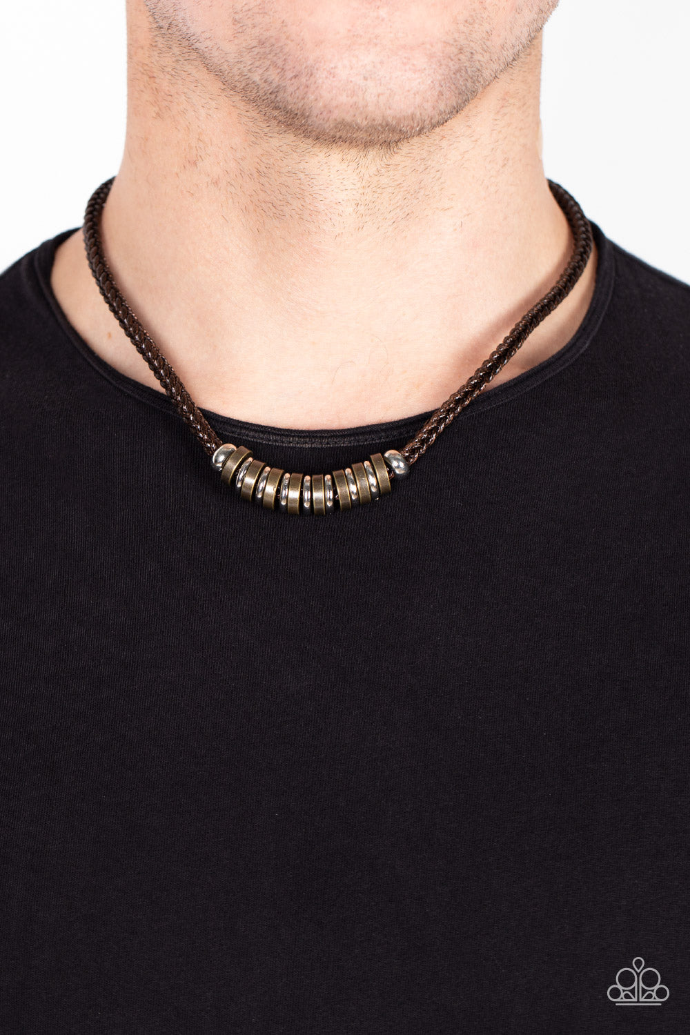Primitive Prize - Brown Paparazzi Urban Necklace