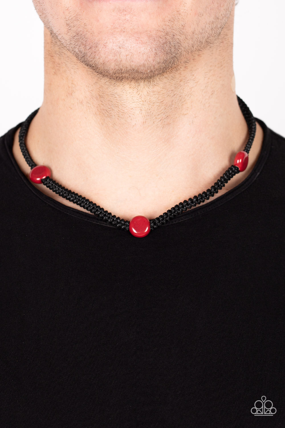 SoCal Style - Red Paparazzi Urban Necklace