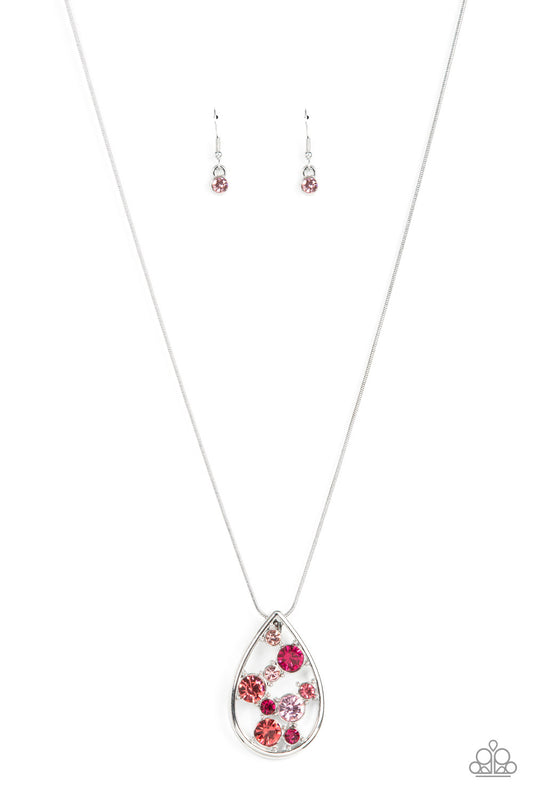 Seasonal Sophistication - Pink Paparazzi Necklace