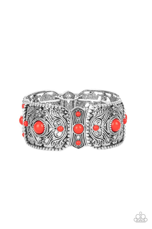 Going, Going, GONDOLA - Red Paparazzi Bracelet