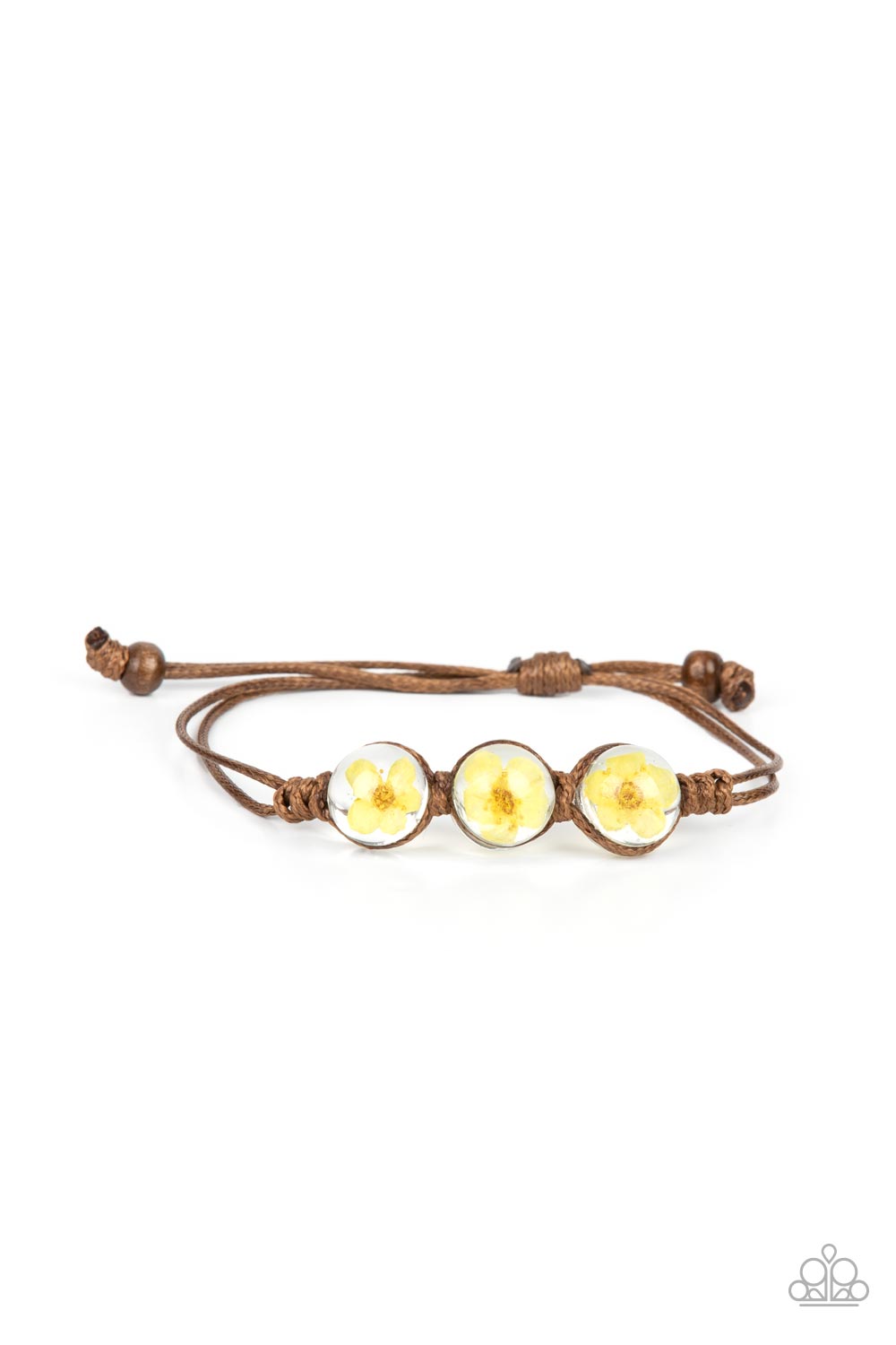 Prairie Persuasion - Yellow Paparazzi Bracelet