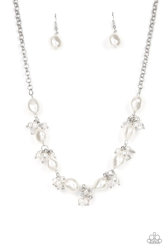 Rolling With The BRUNCHES White Paparazzi Necklace