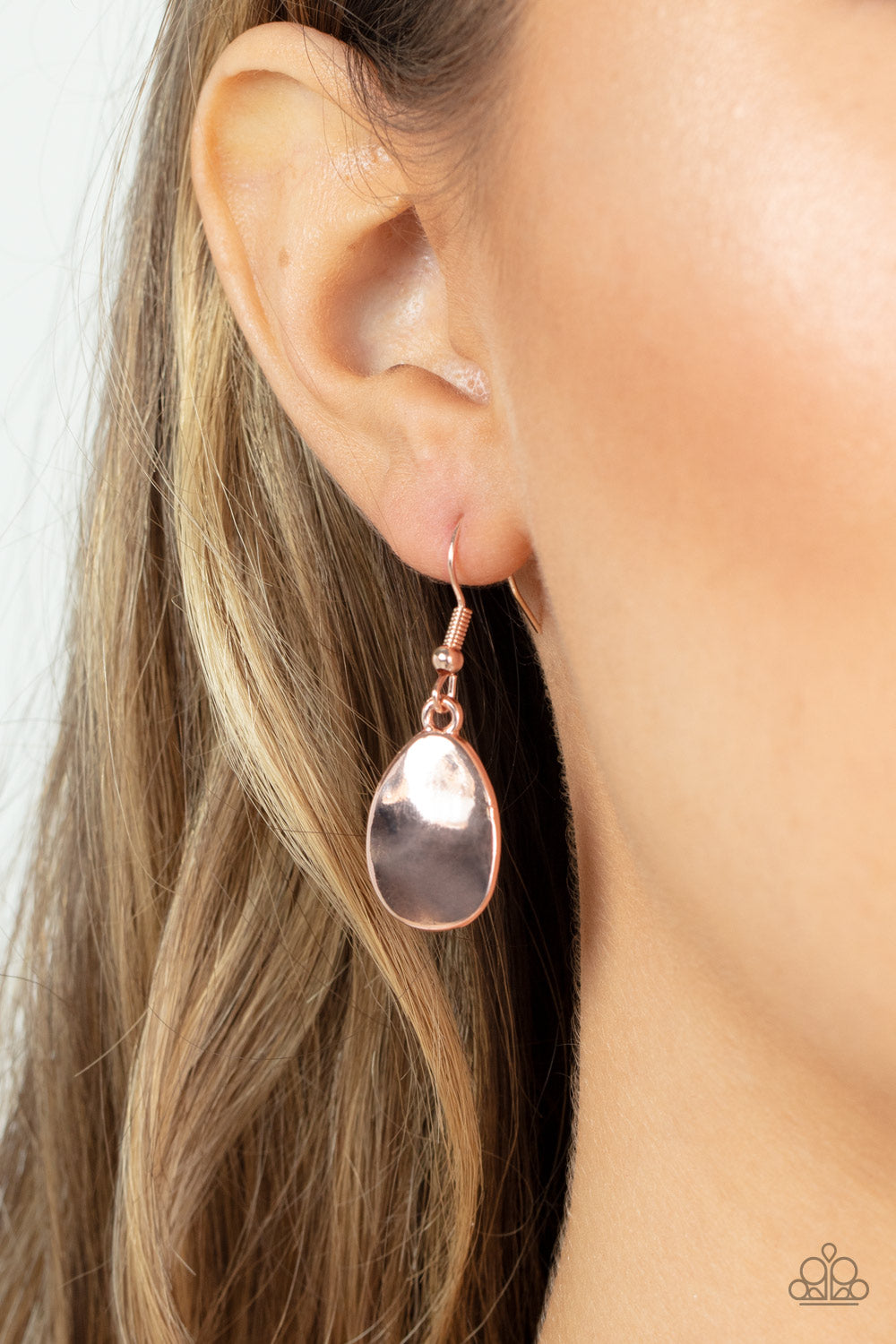 Cave Crawl - Rose Gold Paparazzi Necklace