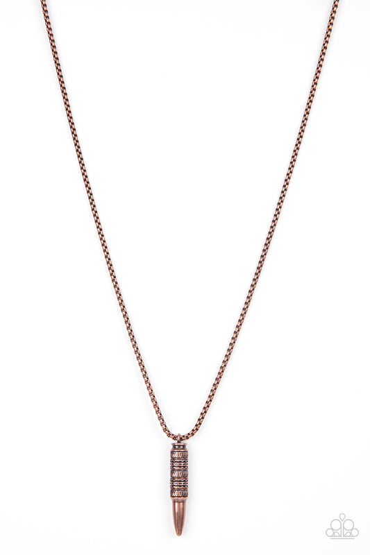 Highland Hunter - Copper Paparazzi Urban Necklace