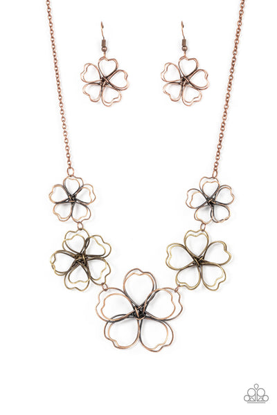 Time to GROW - Copper Paparazzi Necklace