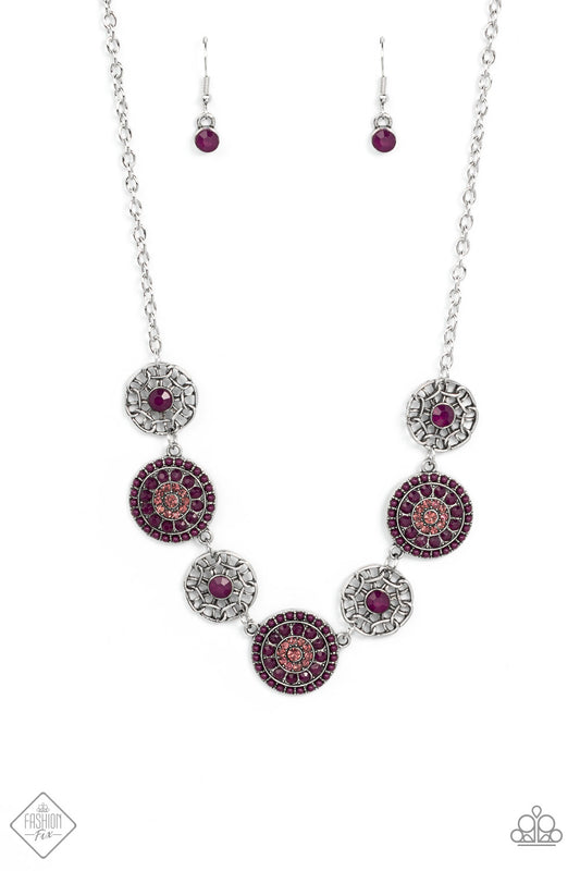Farmers Market Fashionista - Purple Paparazzi Fashion Fix Necklace
