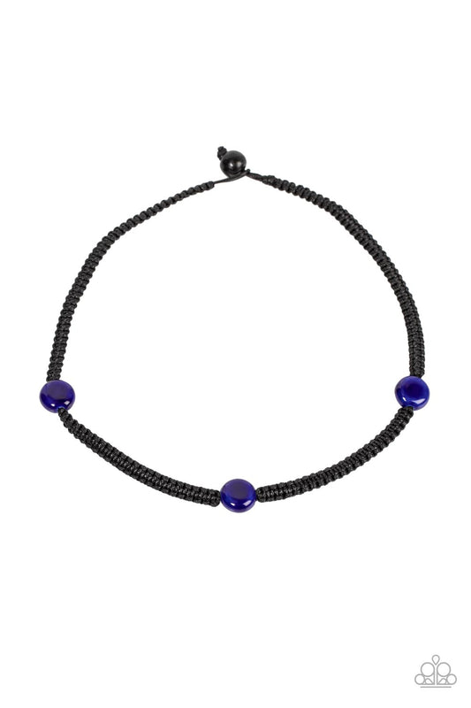 SoCal Style - Blue Paparazzi Urban Necklace