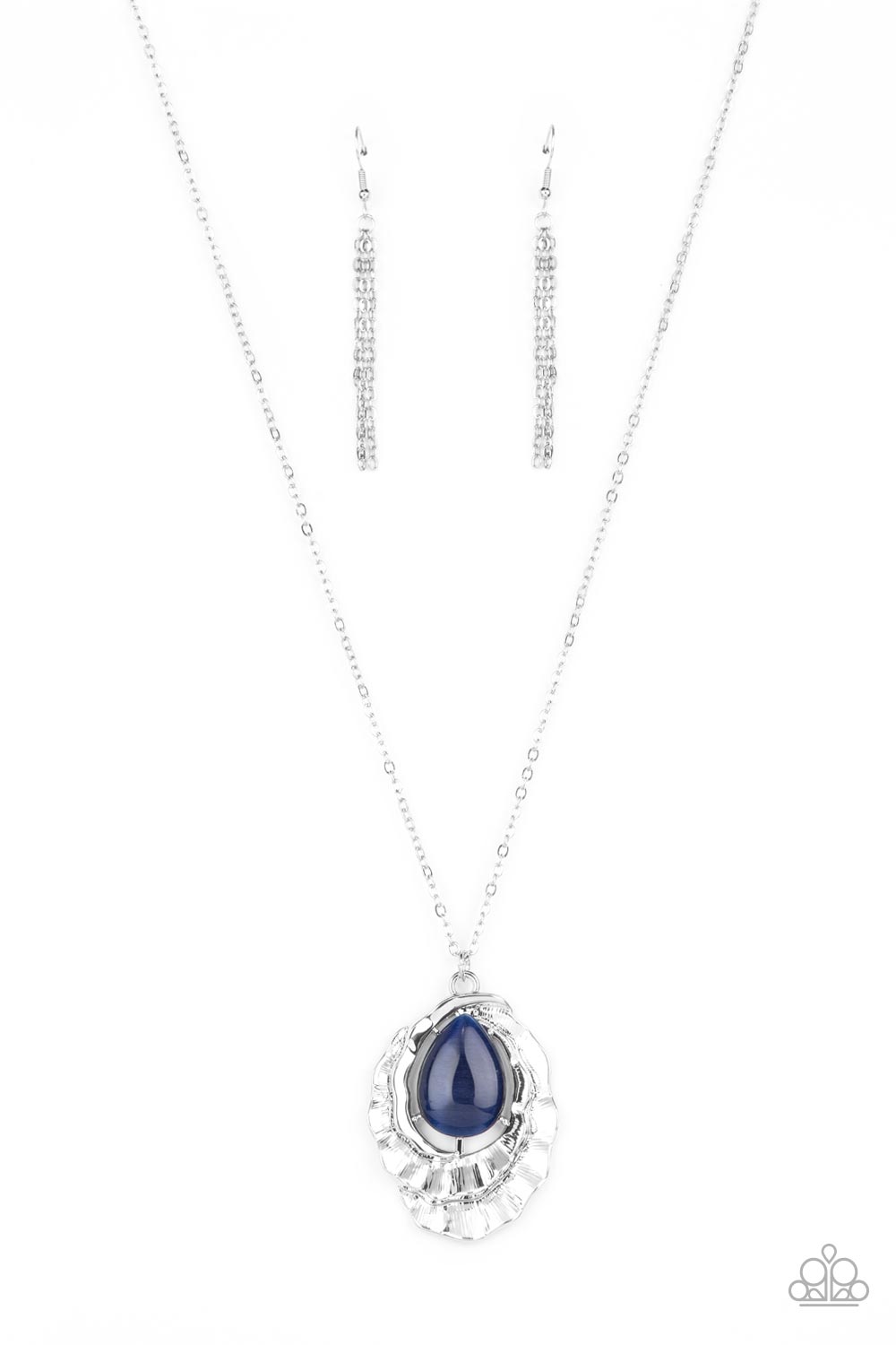Titanic Trinket - Blue Paparazzi Necklace