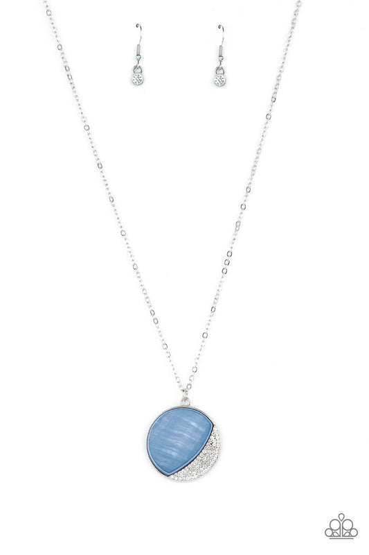Oceanic Eclipse Blue Paparazzi Necklace
