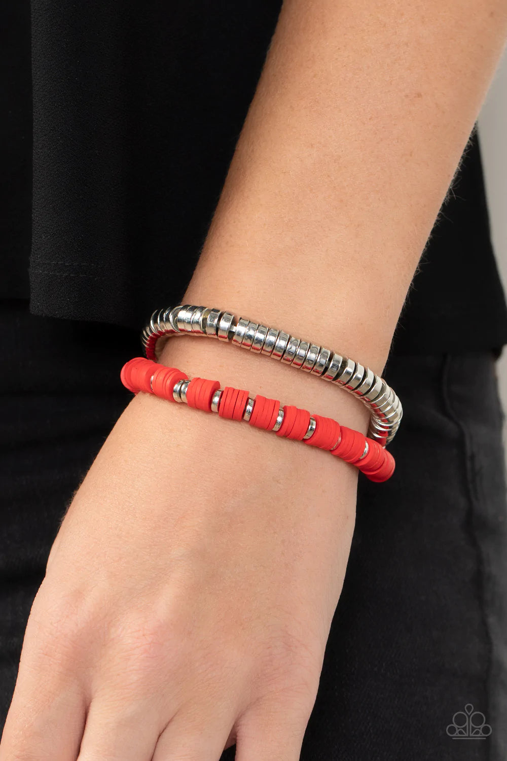 Catalina Marina Red Paparazzi Bracelet
