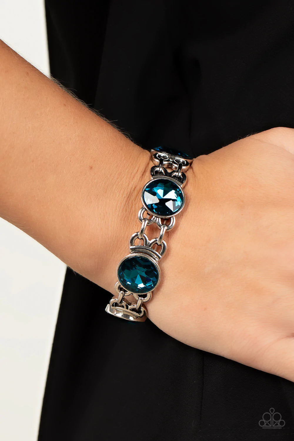 Devoted to Drama Blue Paparazzi Bracelet