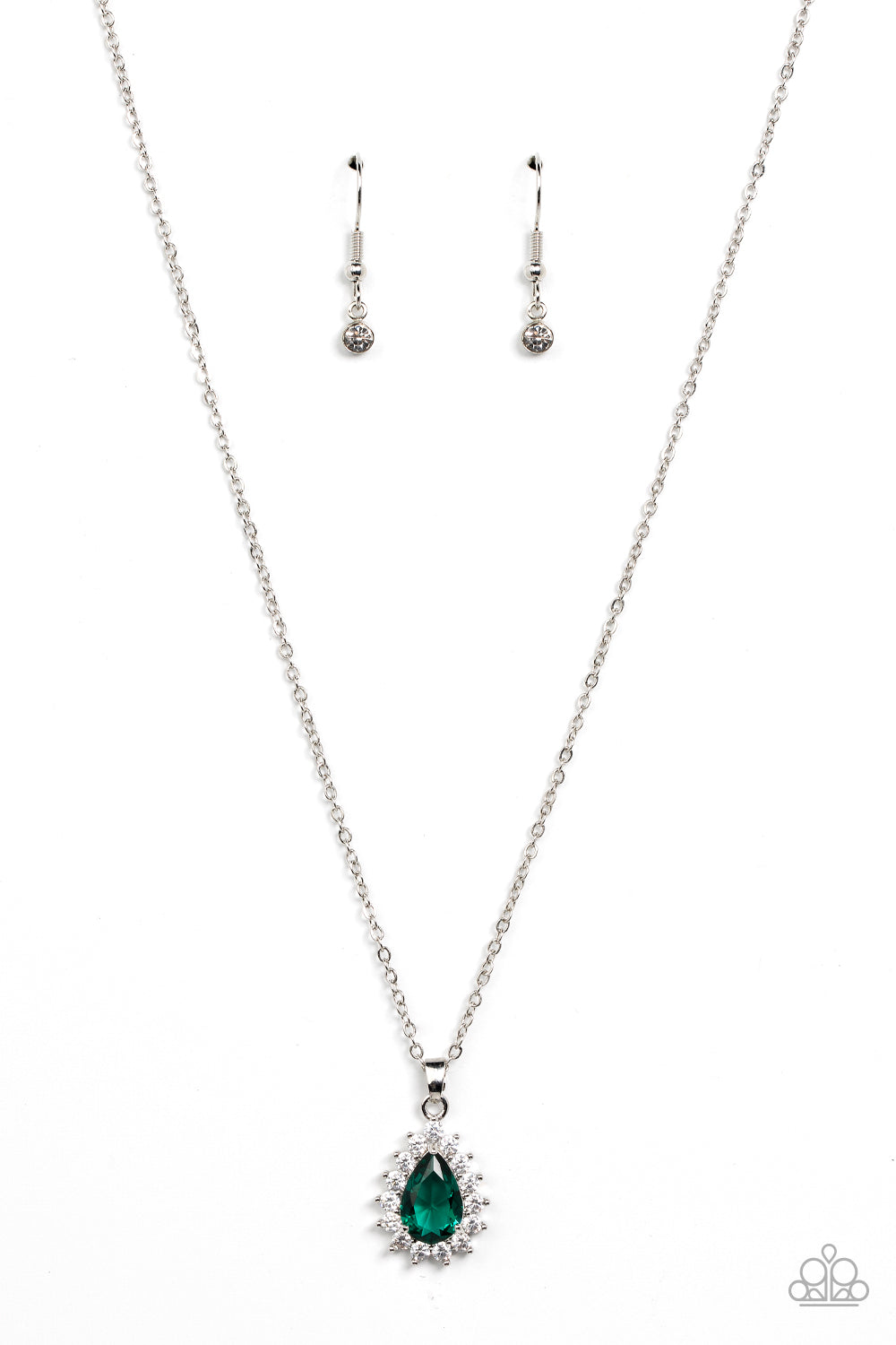 A Guiding SOCIALITE - Green Paparazzi Necklace