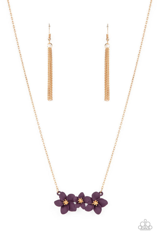 Petunia Picnic - Purple Paparazzi Necklace