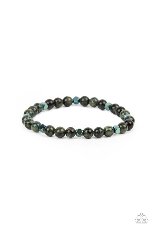 Interstellar Solitude - Green Paparazzi Urban Bracelet