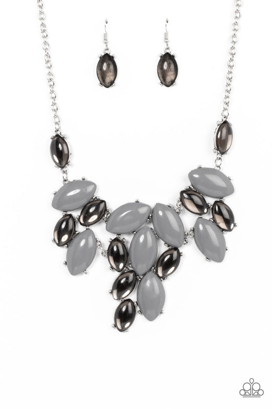 Date Night Nouveau - Silver Paparazzi Necklace