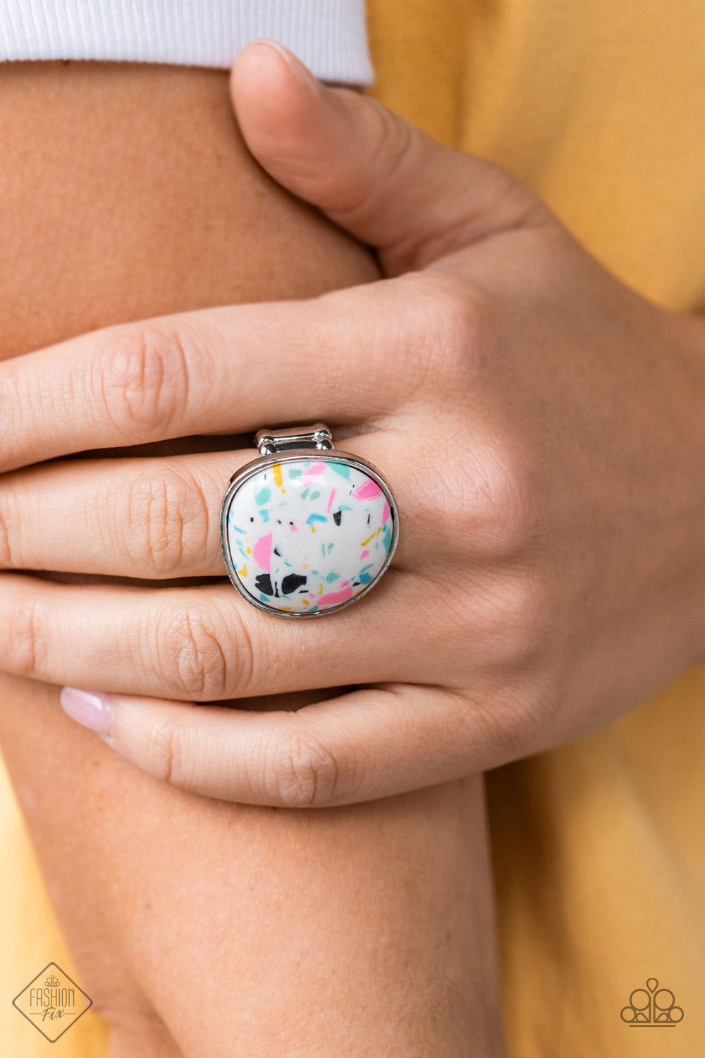Aesthetically Authentic - Multi Paparazzi Ring