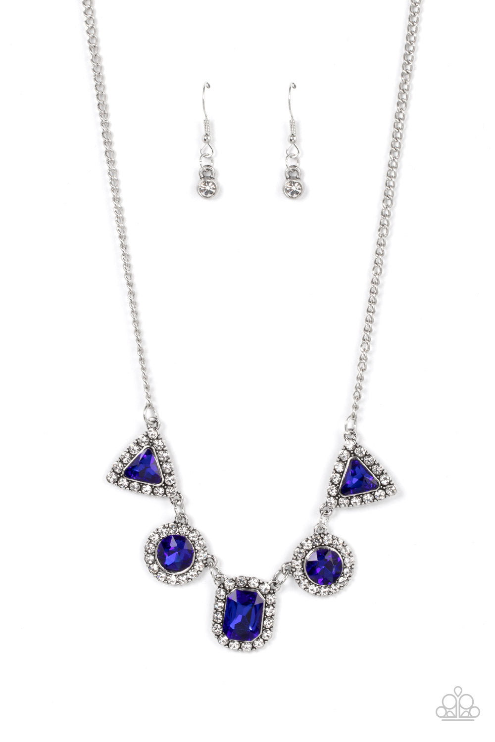 Posh Party Avenue - Blue Paparazzi Necklace