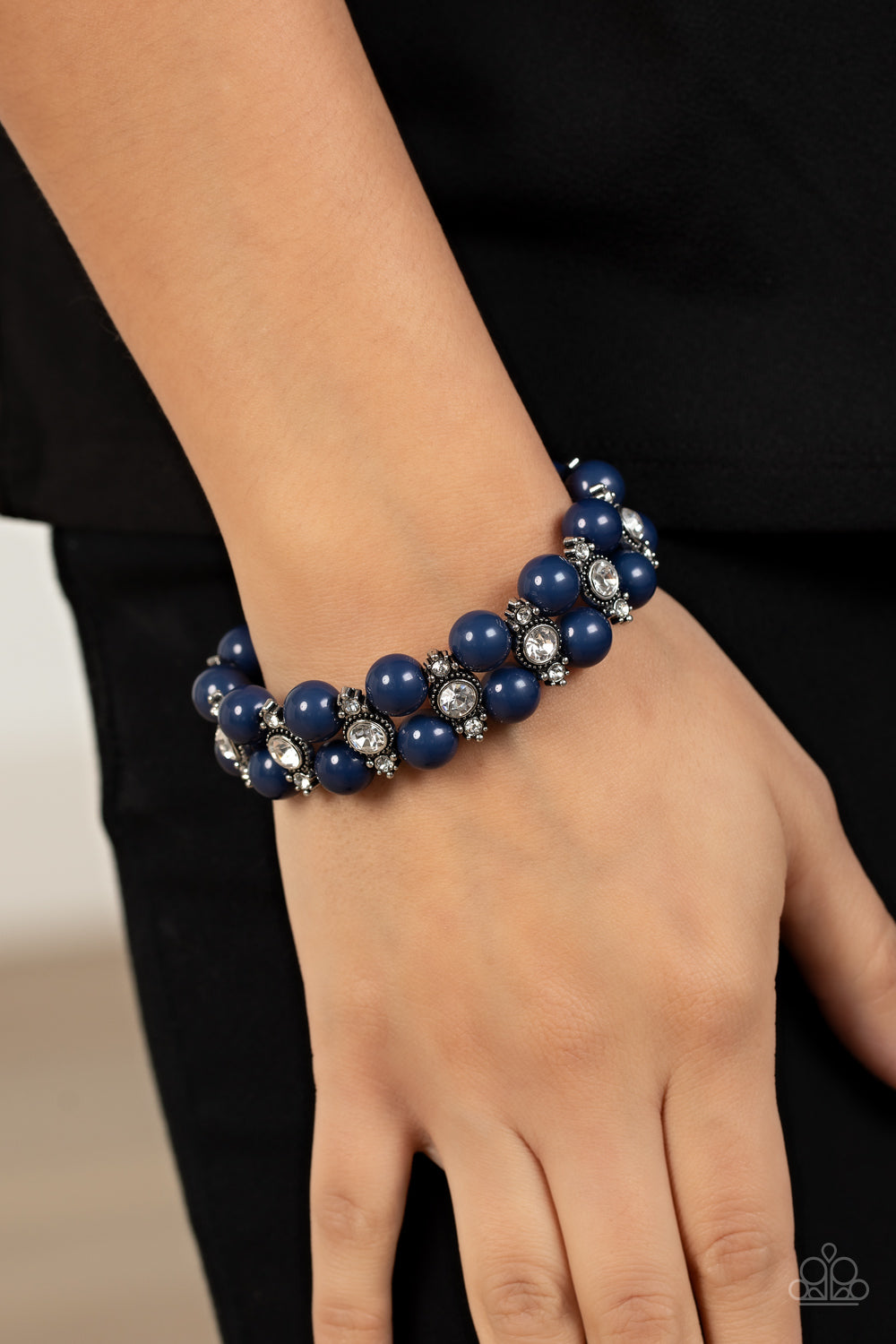 Starlight Reflection Blue Paparazzi Bracelet