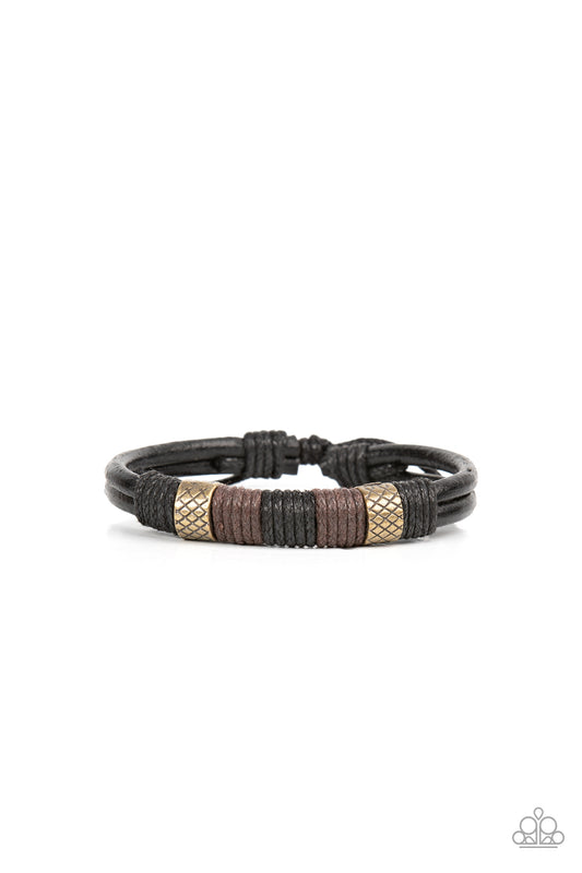 Forest Dweller - Brass Paparazzi Urban Bracelet