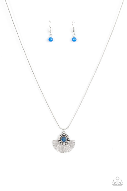 Magnificent Manifestation - Blue Paparazzi Necklace