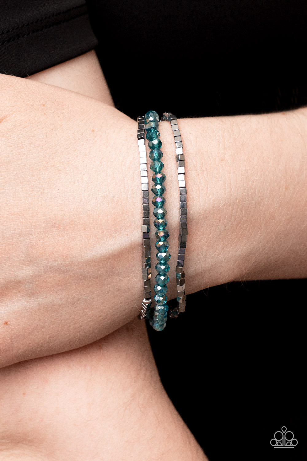 Just a Spritz - Blue Paparazzi  Bracelet