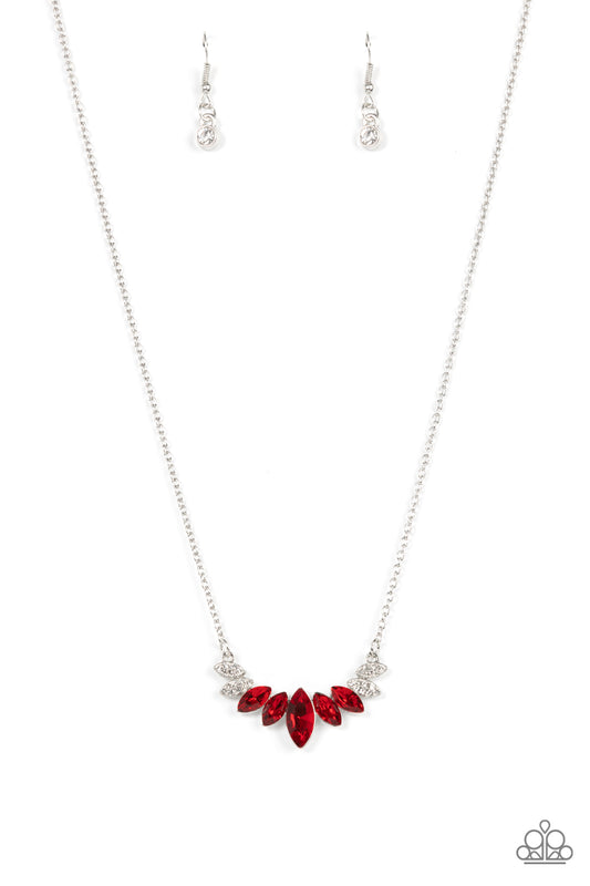 One Empire at a Time - Red Paparazzi Necklace