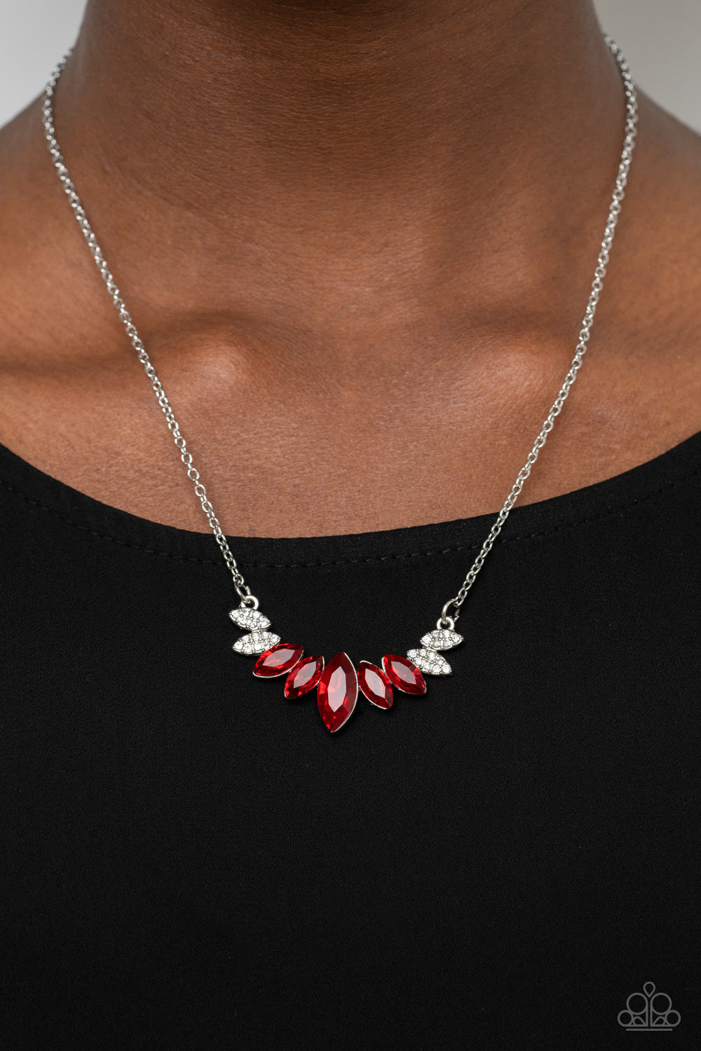 One Empire at a Time - Red Paparazzi Necklace