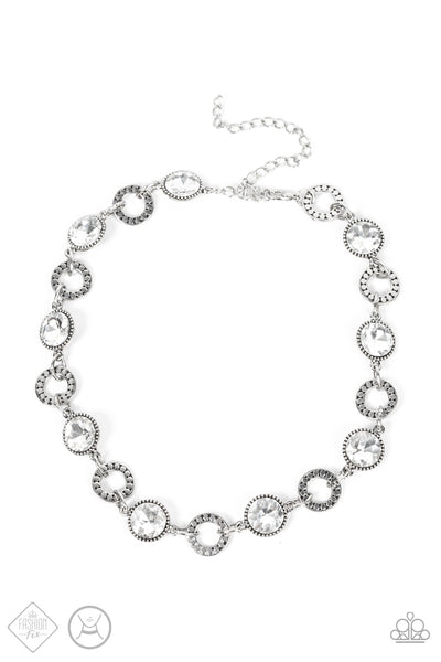 Color Boost - White Necklace - Paparazzi Accessories – Bedazzle Me Pretty  Mobile Fashion Boutique