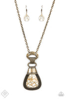 Rodeo Royale - Brass Paparazzi Fashion Fix Exclusive Necklace