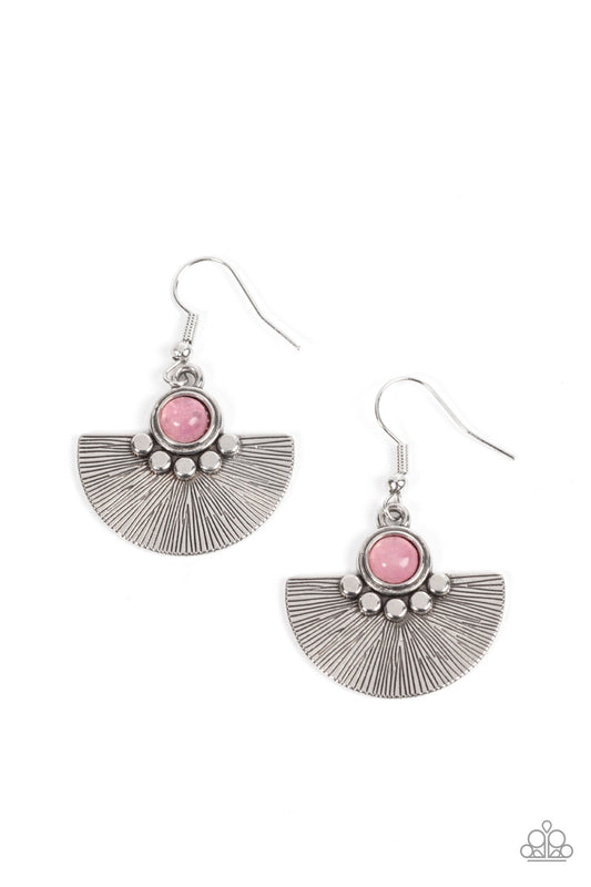 Manifesting Magic - Pink Paparazzi Earrings
