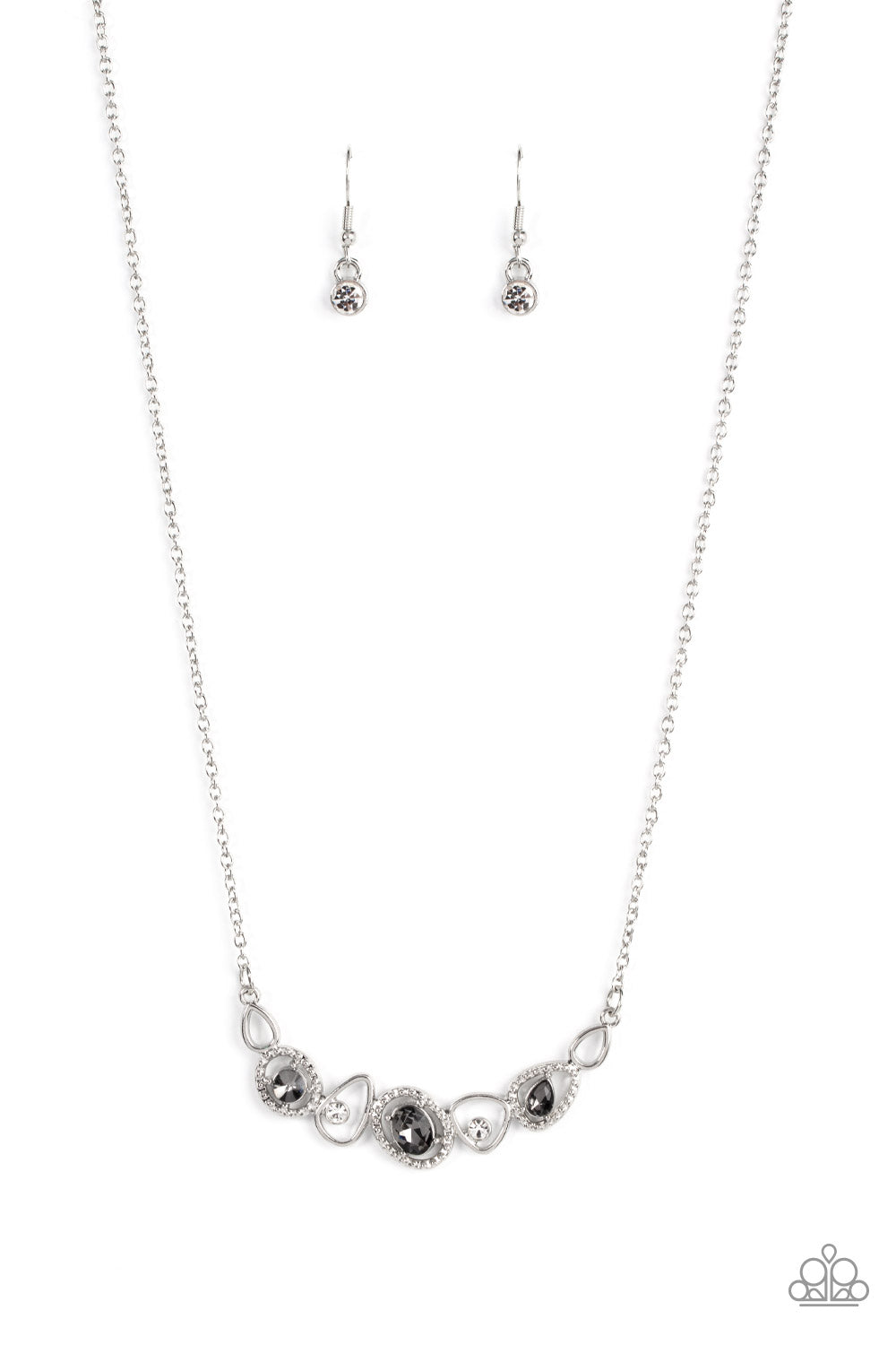 Celestial Cadence - Silver Paparazzi Necklace