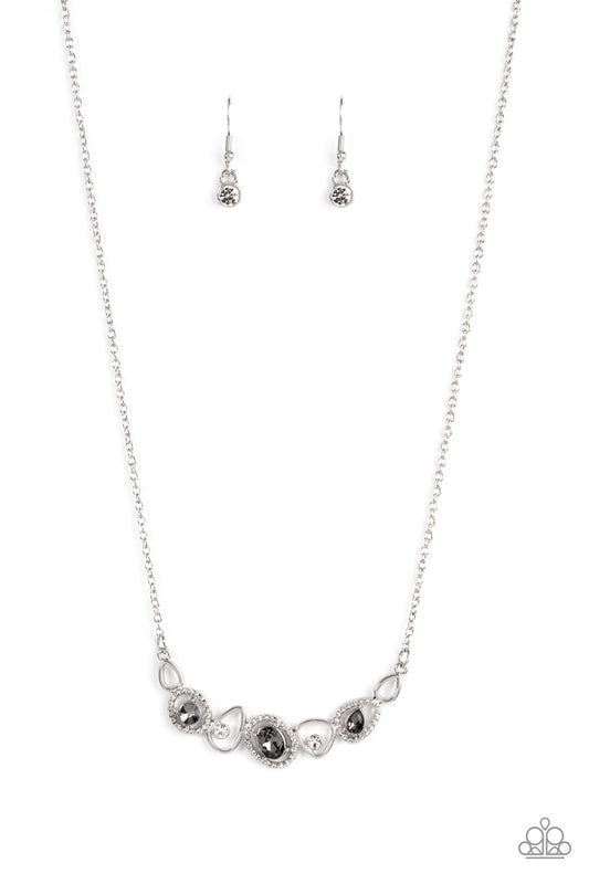 Celestial Cadence - Silver Paparazzi Necklace
