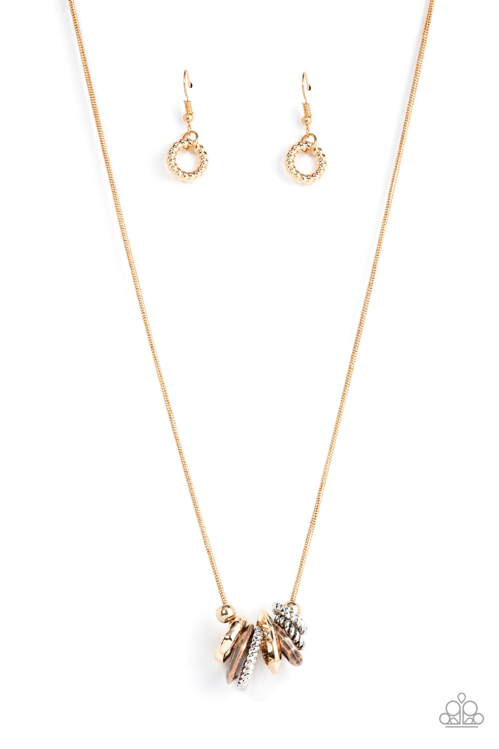 Mechanical Mischief - Multi Paparazzi Necklace