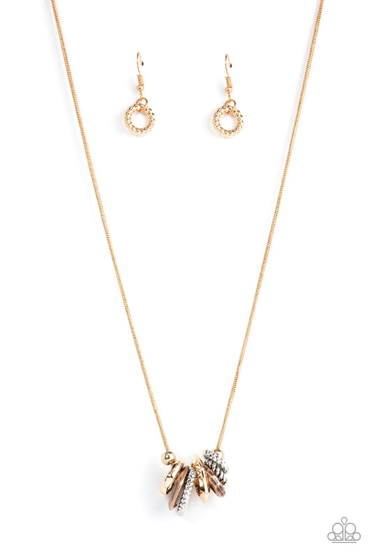 Mechanical Mischief - Multi Paparazzi Necklace