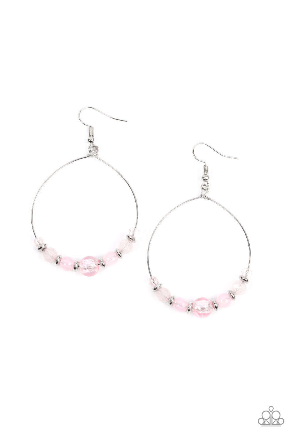 Ambient Afterglow Pink Paparazzi Earrings