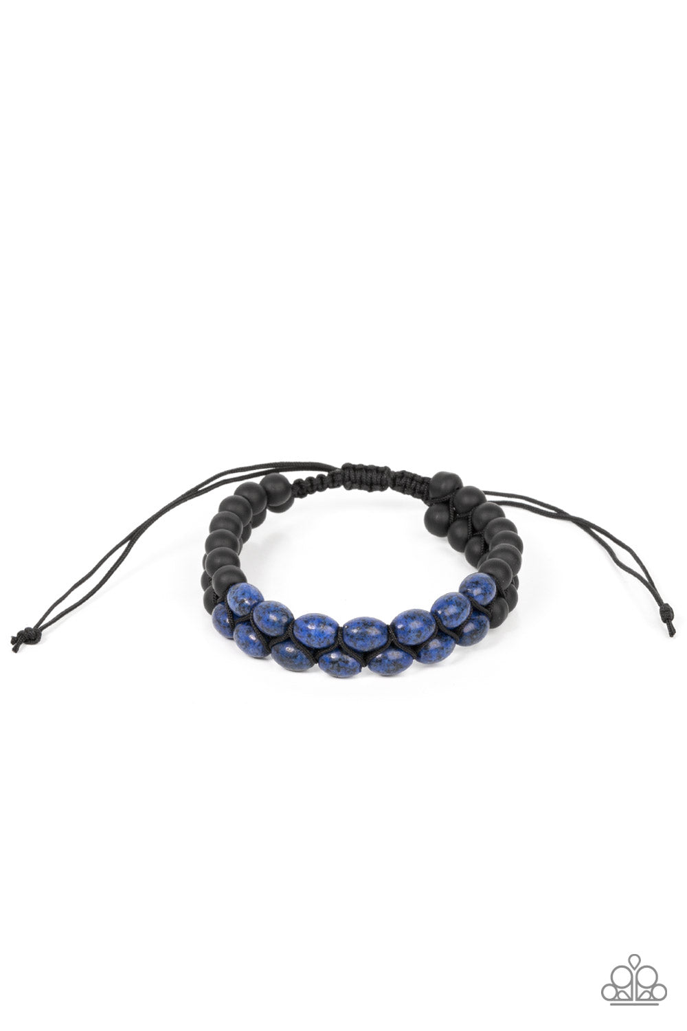 Just Play Cool - Blue Paparazzi Urban Bracelet