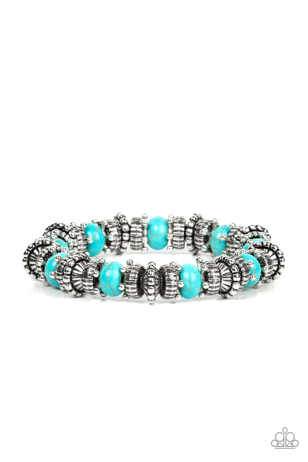 Canyon Crusher - Blue Paparazzi Bracelet