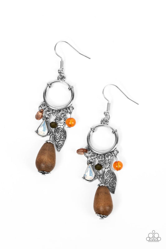 Bountiful Blessings - Multi Paparazzi Earrings