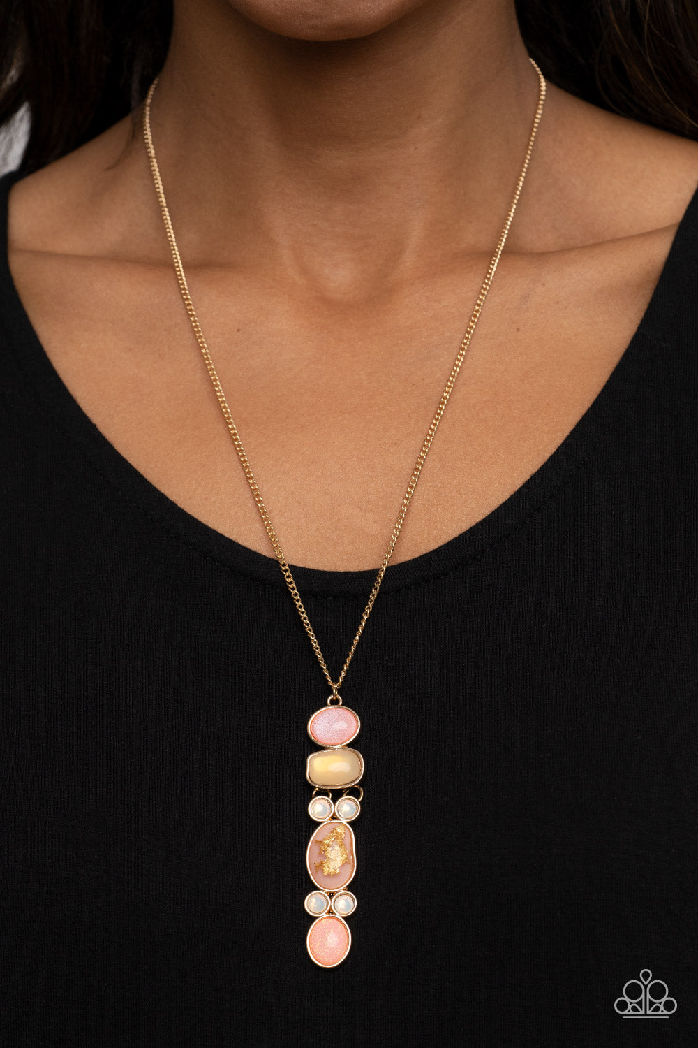 Totem Treasure - Pink Paparazzi Necklace