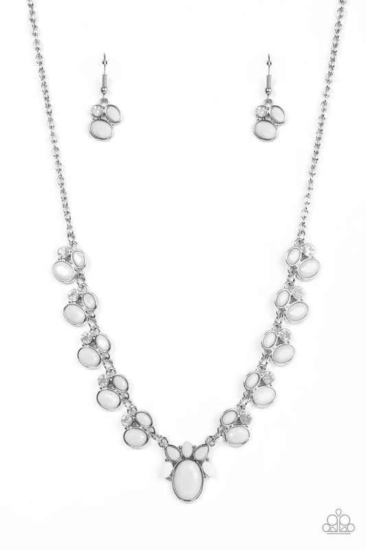 Fairytale Forte - White Paparazzi Necklace