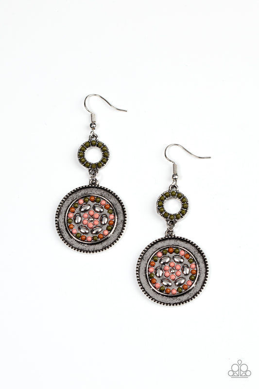 Meadow Mantra - Multi Paparazzi Earrings
