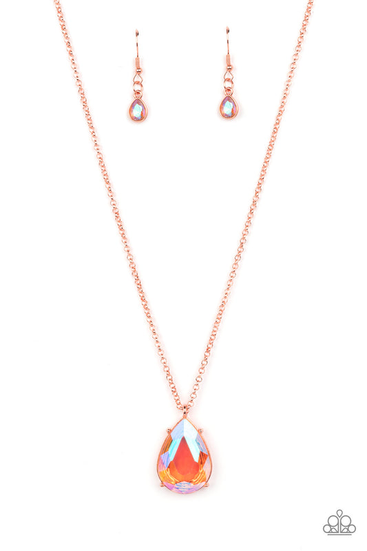 Illustrious Icon - Copper Paparazzi Necklace