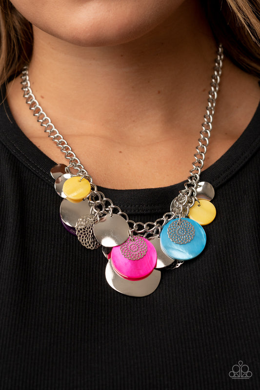 Oceanic Opera - Multi Paparazzi Necklace