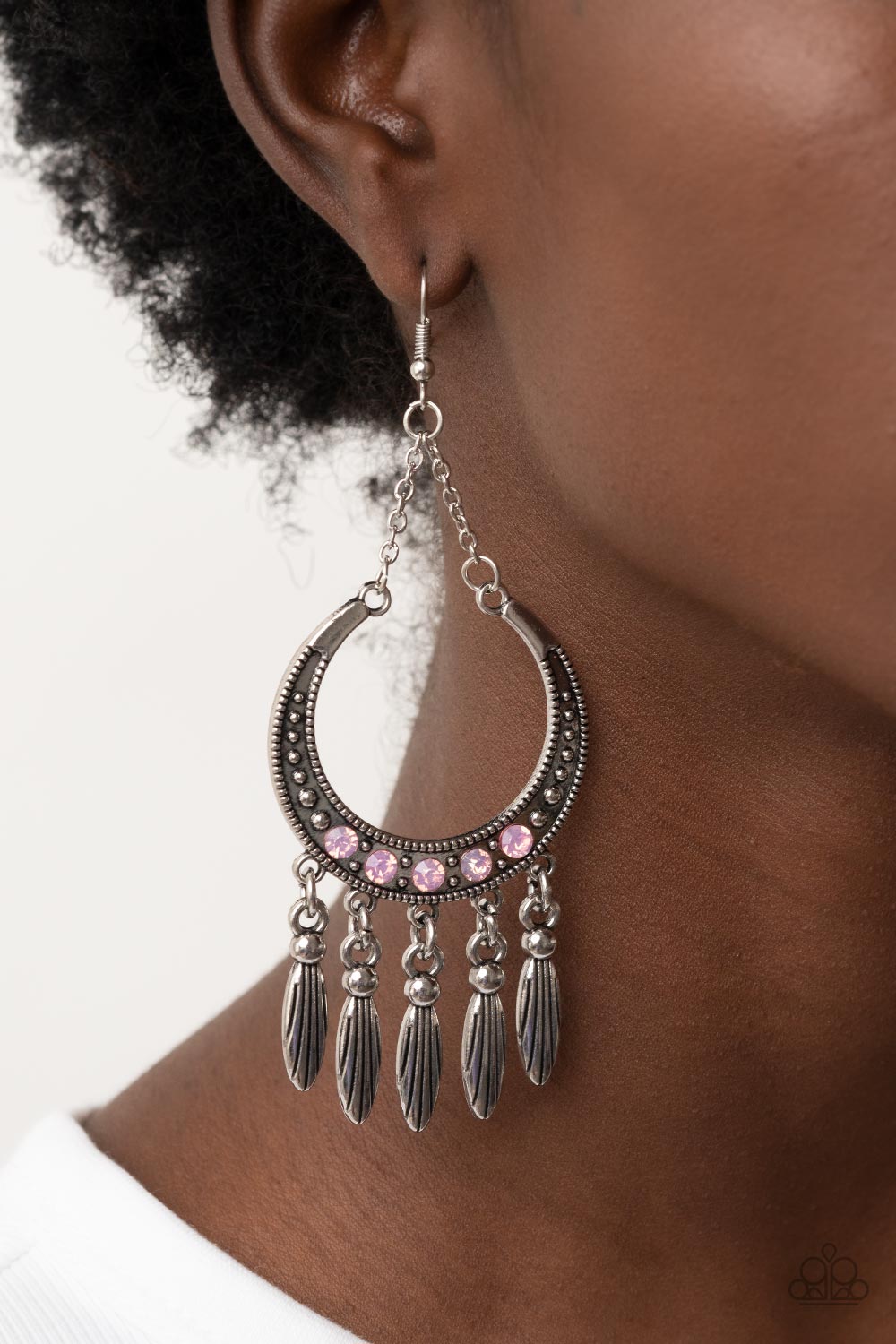 Day to DAYDREAM - Pink Paparazzi Earrings