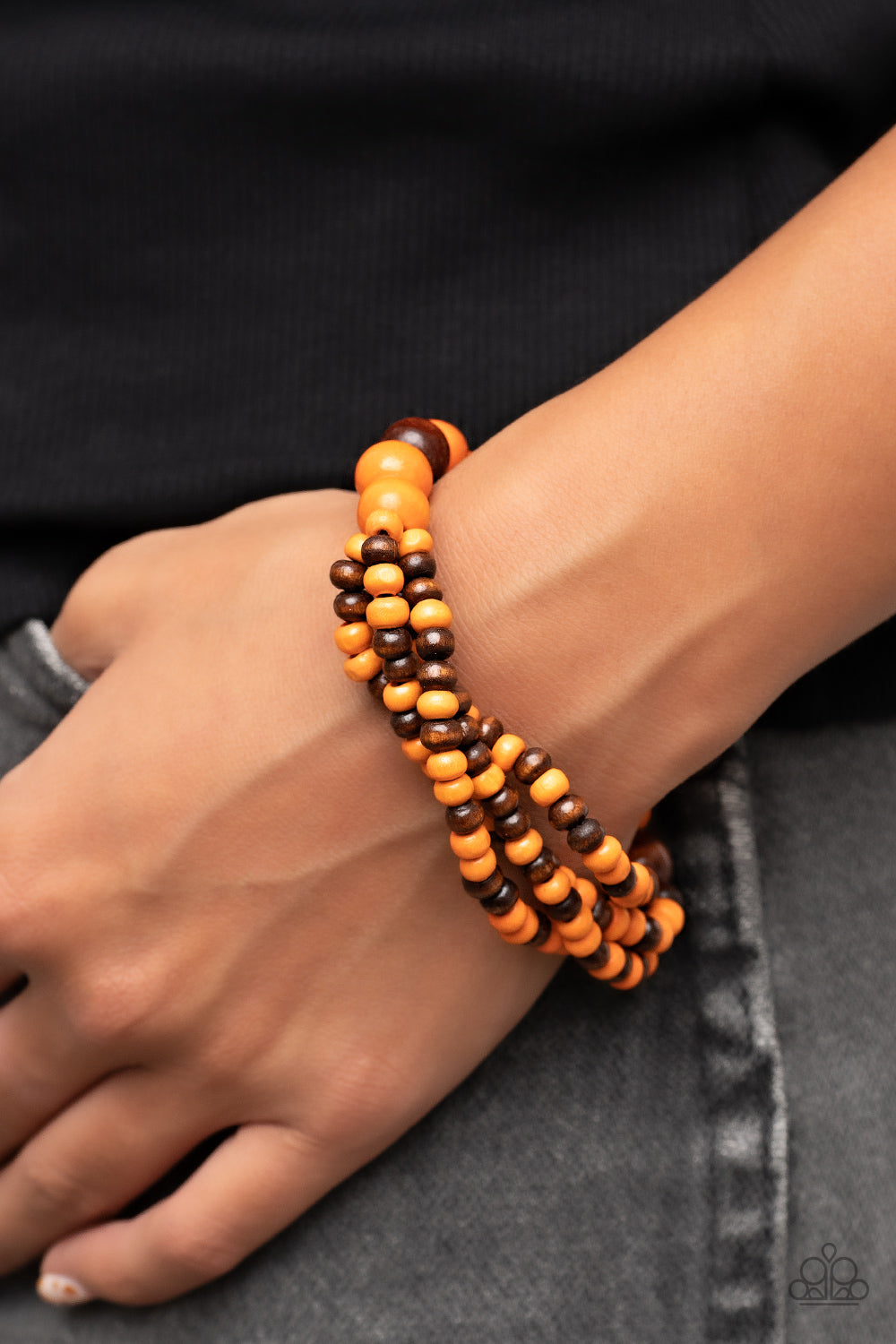 Oceania Oasis - Orange Paparazzi Bracelet