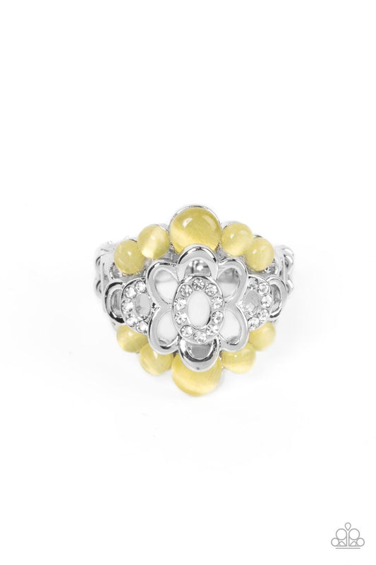 Eden Equinox - Yellow Paparazzi Ring