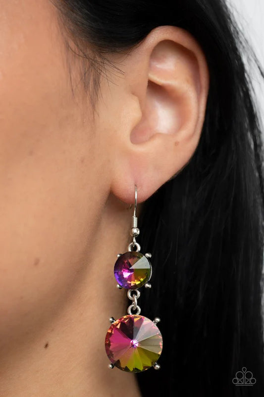 Sizzling Showcase Multi Paparazzi Earrings